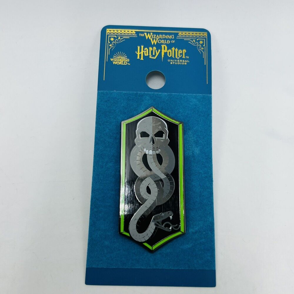 Universal Studios Harry Potter Death Mark Collectible Pin Skull Snake New